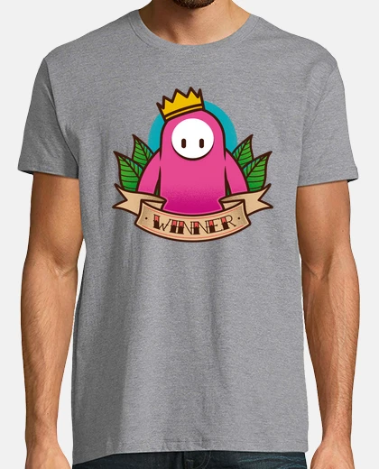 Camiseta Fall Guys Winner Tadirional Tattoo Art