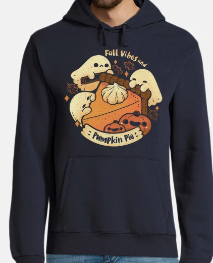 Sudadera fall vibes and pumpkin pie halloween
