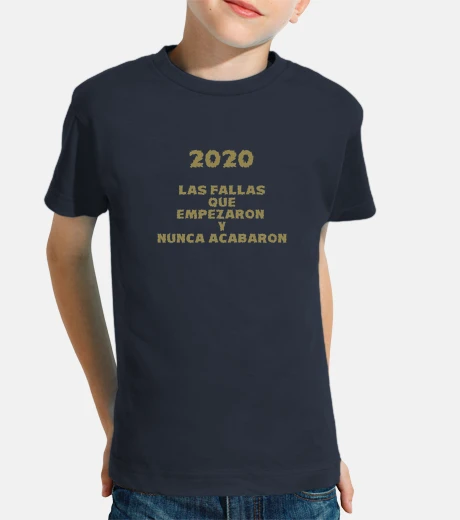 Ropa FALLAS 2020 LETRAS EN MARRÓN
