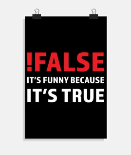 falso es gracioso porque es verdad
