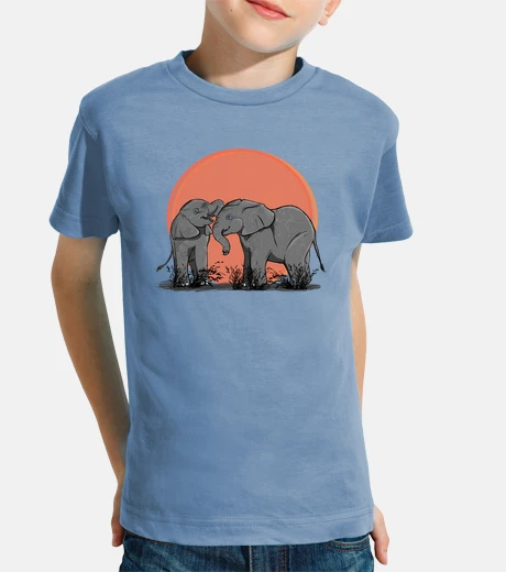 Abbigliamento famiglia degli elefanti