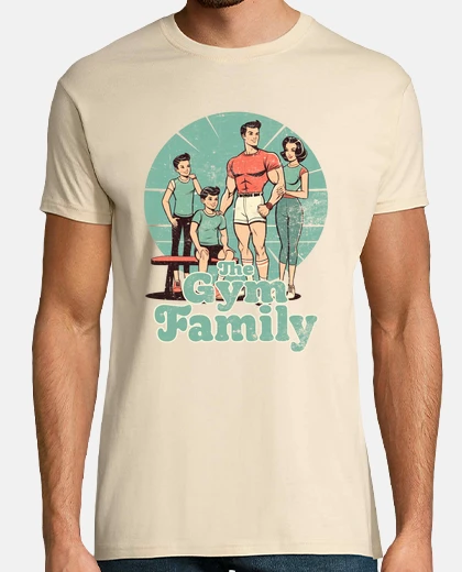 Tee-shirt famille de gym