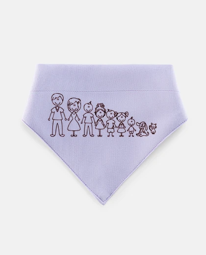 Mascotas famille nombreuse le chien et le chat