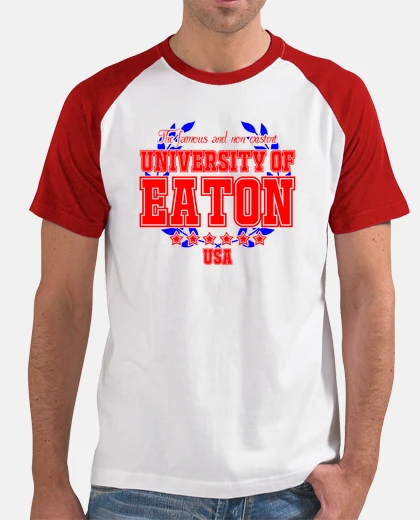 T-shirt famous and non existent university of ea