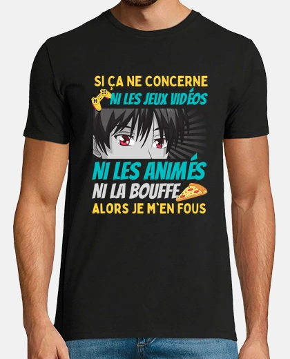 T-shirt fan dei manga