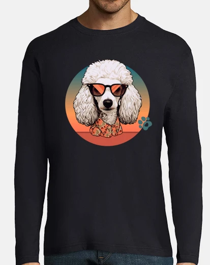 Tee-shirt fan des chiens caniche