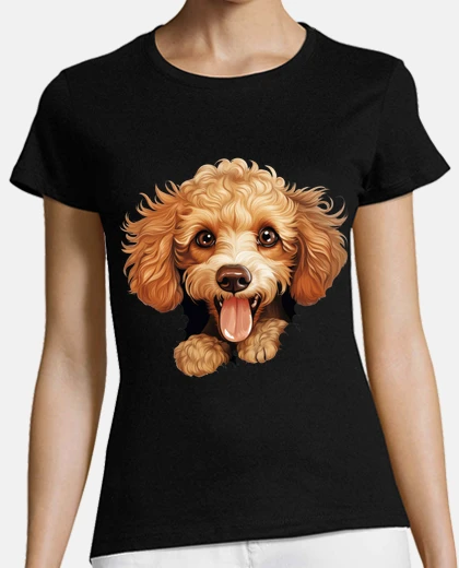 Playera fan of poodle dogs