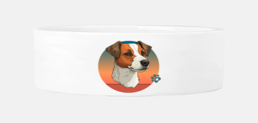 Mascotas fanático del perro jack russell