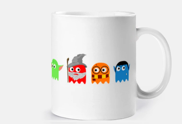 Tazza fanatico di pacman
