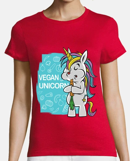 Tee-shirt fantaisie de dessin animé végétarien li