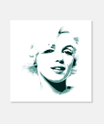 Stampa fantasma di marilyn
