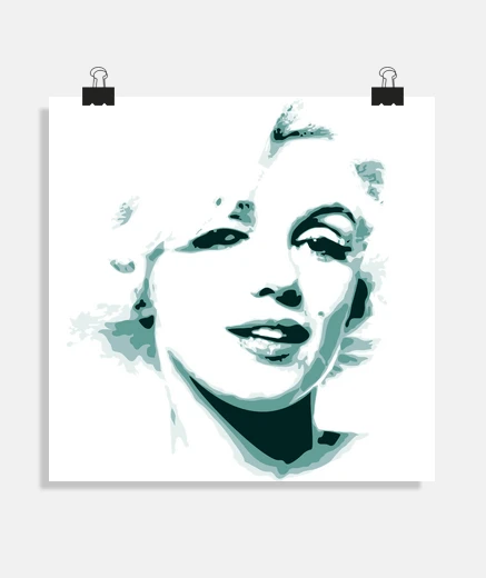 Poster fantasma di marilyn