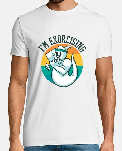 T-shirt fantasma esorcizzante