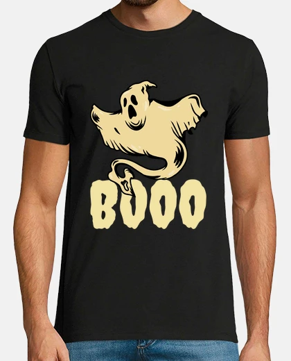 T-shirt fantasma inquietante di halloween fanta