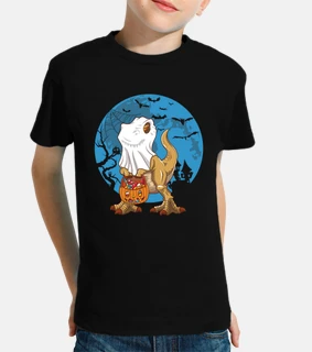 fantasma di halloween dinosaurosauro t 