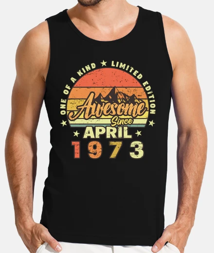 T-shirt fantastico dal 1973 compleanno perfetto