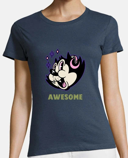 T-shirt fantastico radio dj anime cat