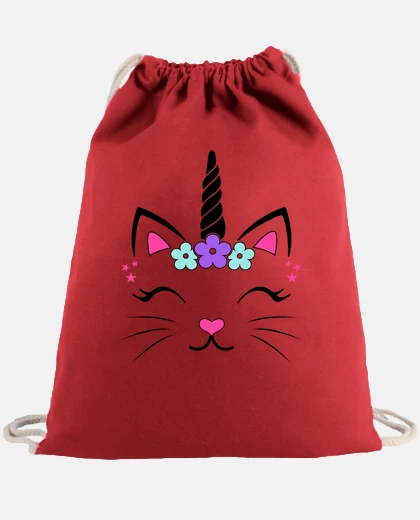 Bag fantasy cats unicorns mythology