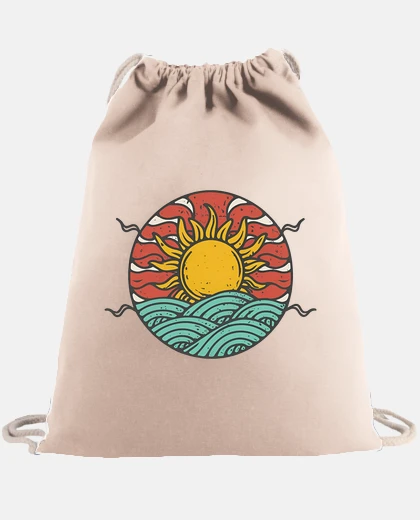 Borsa fare surf al sole