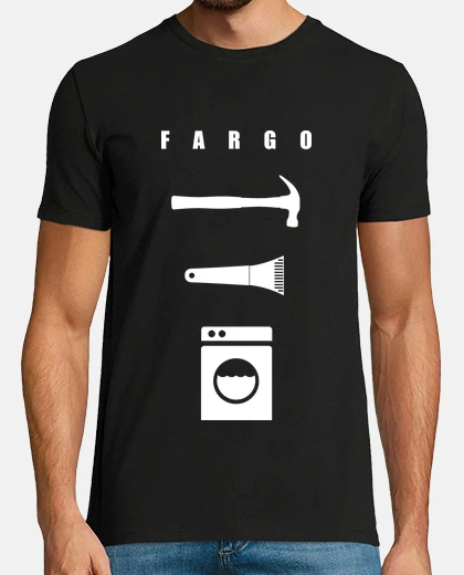 T-shirt fargo - martello, rimuovere il ghiaccio, lavatrice