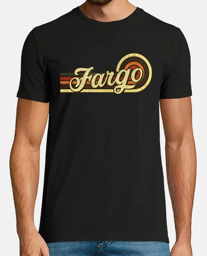 Playera fargo city retro ribbon