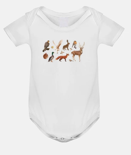 Kids farm life farmer deer tractor bodysuit educational baby onesie