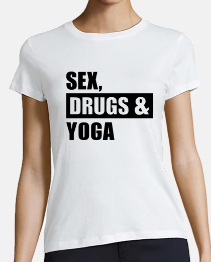 T-shirt farmaci sesso yoga