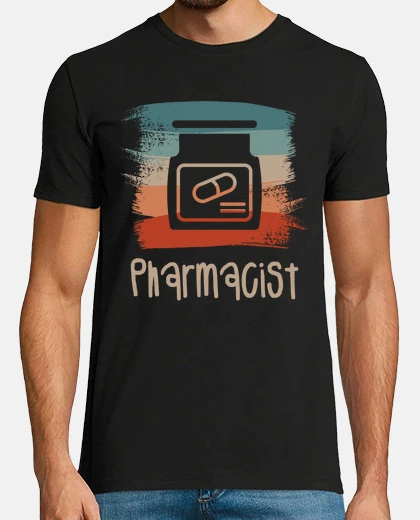 T-shirt farmacia farmacista vintage retrò