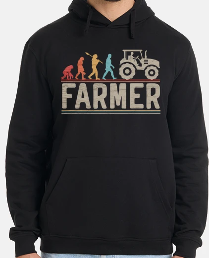 Felpa Farmer Evolution Trattore Contadino