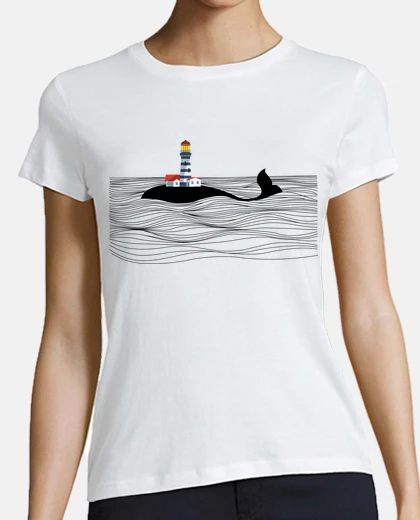Playera Faro ballena