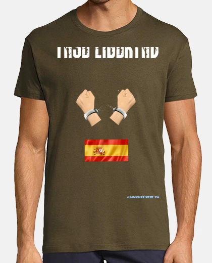 Camiseta Fase Libertad . Verde - Hombre