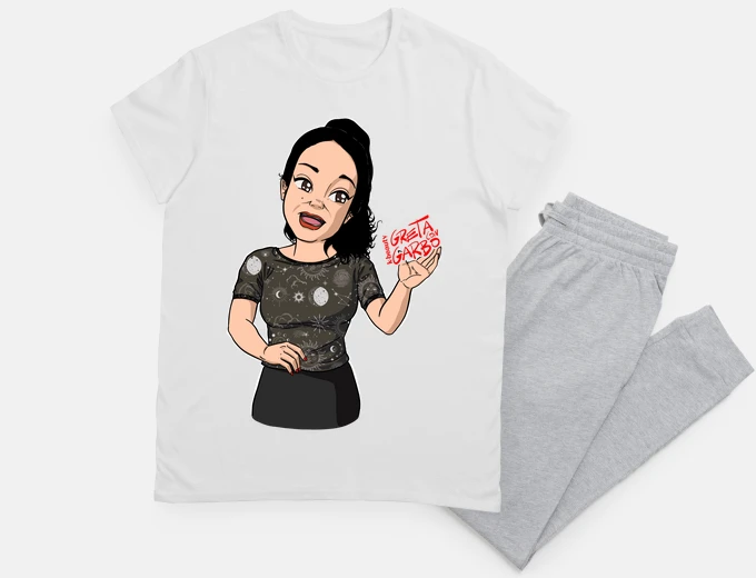 Pyjama fashion with greta