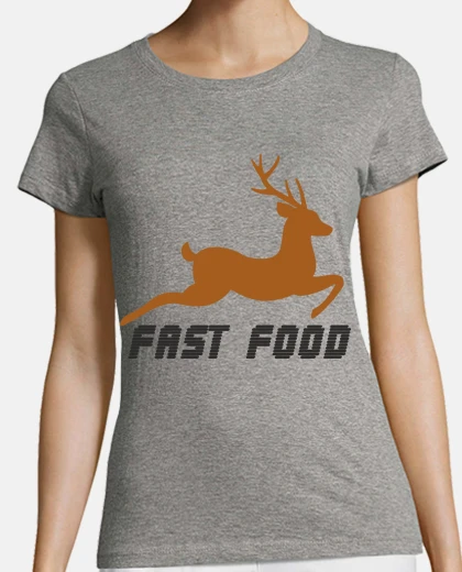 T-shirt fast22.90 cacciatore di cervi food