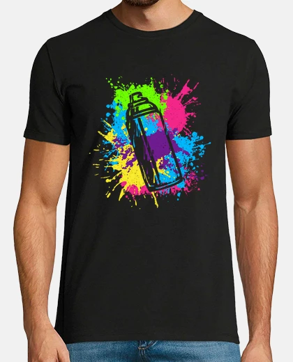 T-shirt Fat Cap Graffiti Graphic Spray Street Art Artist