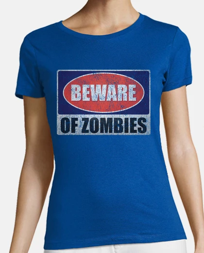 T-shirt fate attenzione of zombie