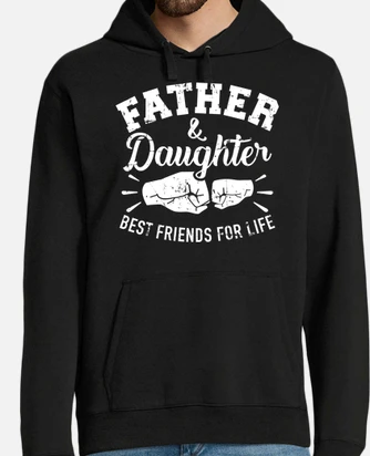 Father and daughter hoodies best sale