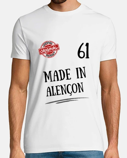 T-shirt fatto ad alençon