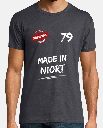 T-shirt fatto in niort