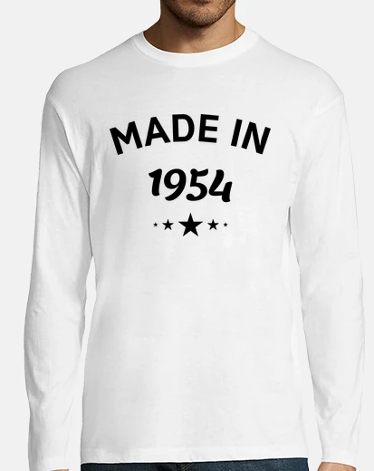 T-shirt fatto nel 1954 regalo di compleanno del