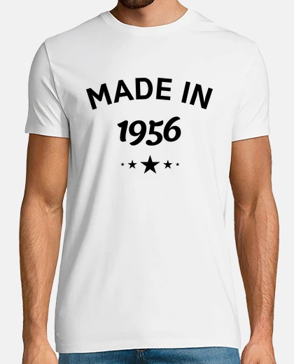 T-shirt fatto nel 1956 regalo di compleanno del