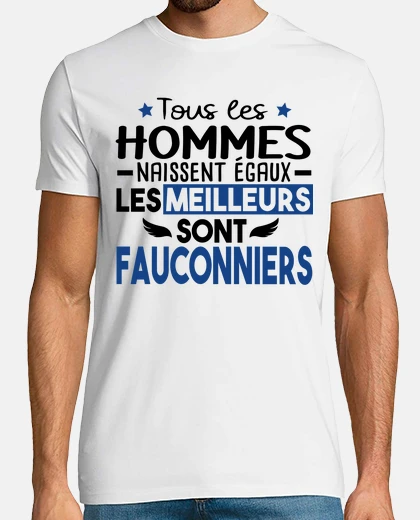 Tee-shirt Fauconnier Aigle Faucon Chasseur Métier