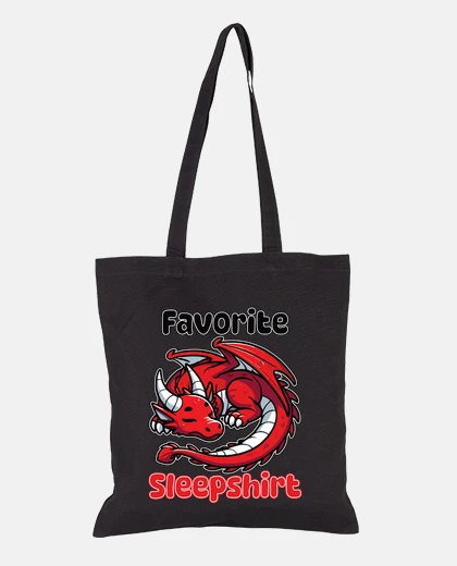Bag Favorite Sleepshirt Red Dragon Fantasy
