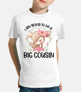 fawn deer i am going to be a big cousin