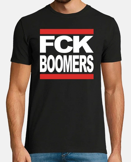 T-shirt fck boo mers