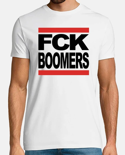 T-shirt fck boo mers