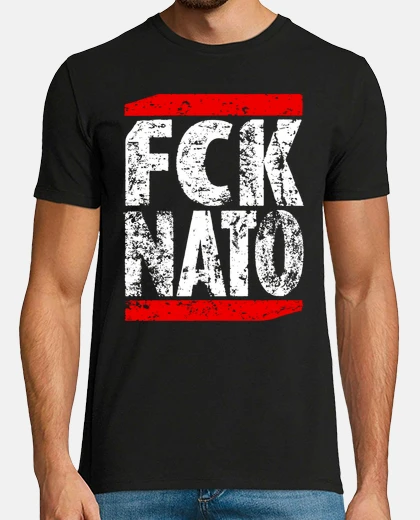 Playera FCK NATO. Otan no bases fuera