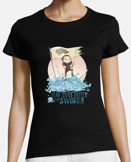 T-shirt Fear cuts deeper than the sword
