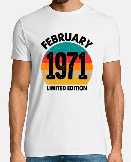 T-shirt febbraio 1971