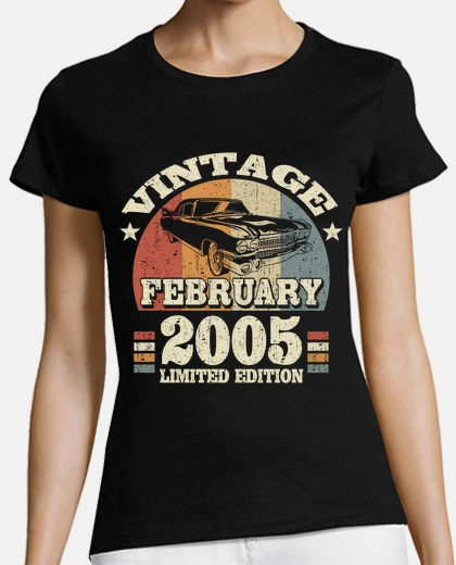 T-shirt febbraio 2005 anniversario - 18 anni