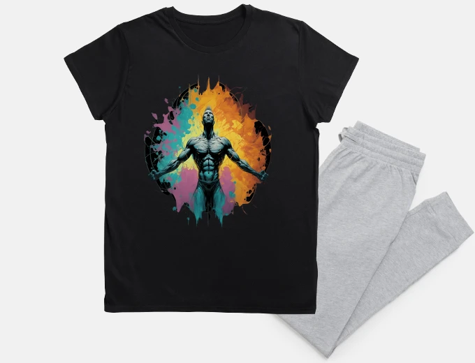 Pyjama Feel the power, be strong and fight for